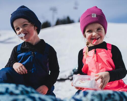 Como vestir adequadamente as crianças no ski