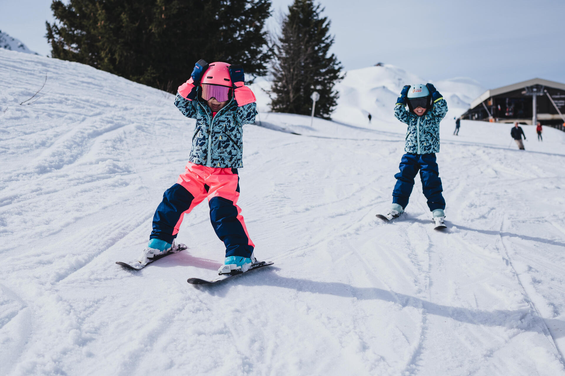 enfant débutants ski