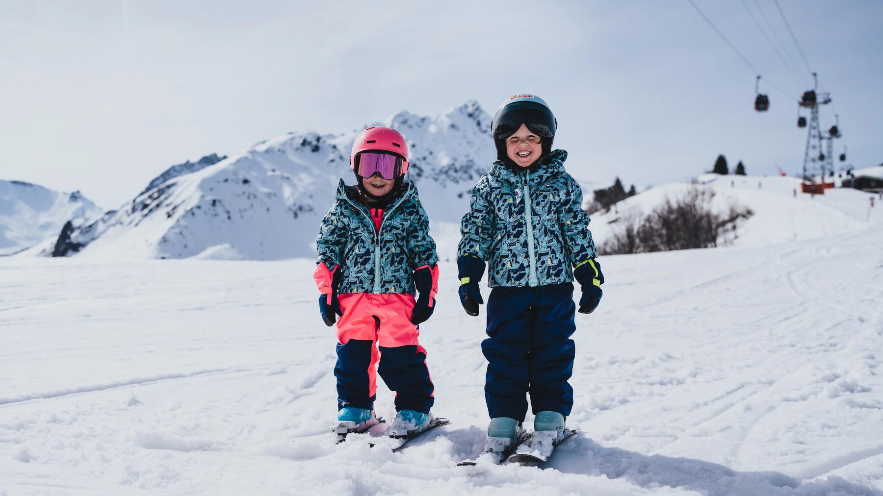 Ski kinderen sneeuw