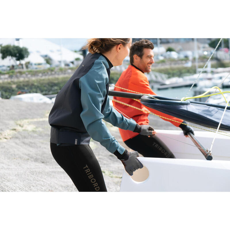 Vareuse voile kayak coupe-vent Femme - 500 BLEU