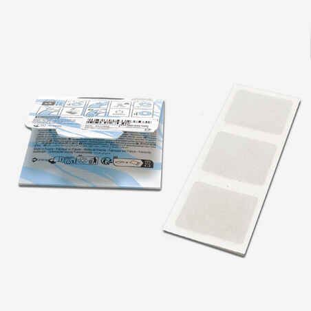 KIT OF 3 CLEAR ADHESIVE PATCHES FOR REPAIRING INFLATABLE PRODUCTS