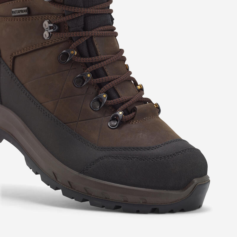 Buty outdoor Solognac Crosshunt 540 Warm wodoodporne skóra