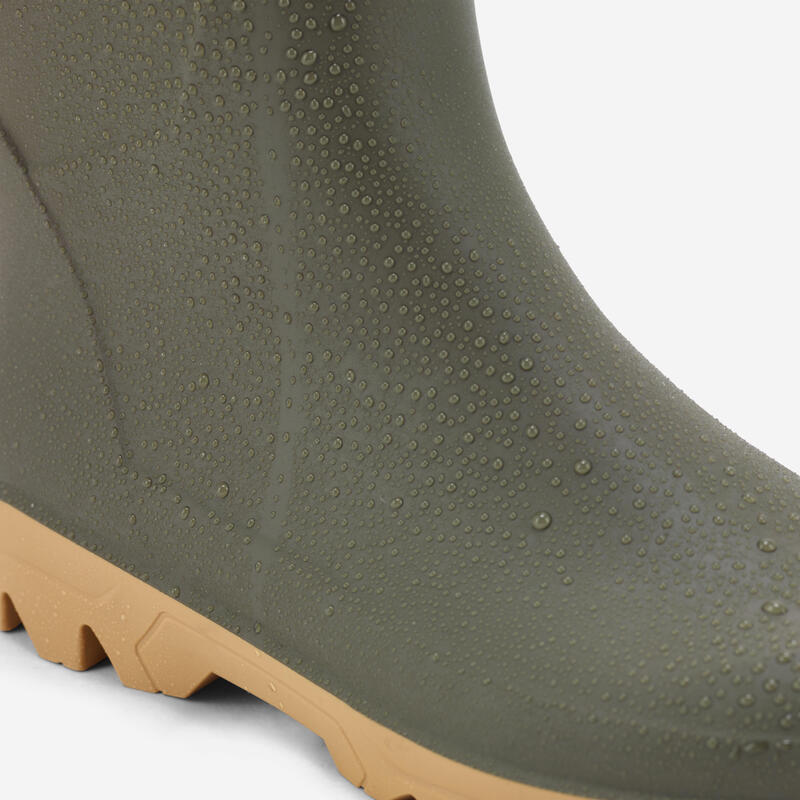 Botas Lluvia Solognac Land 100 Hombre Verde Impermeables