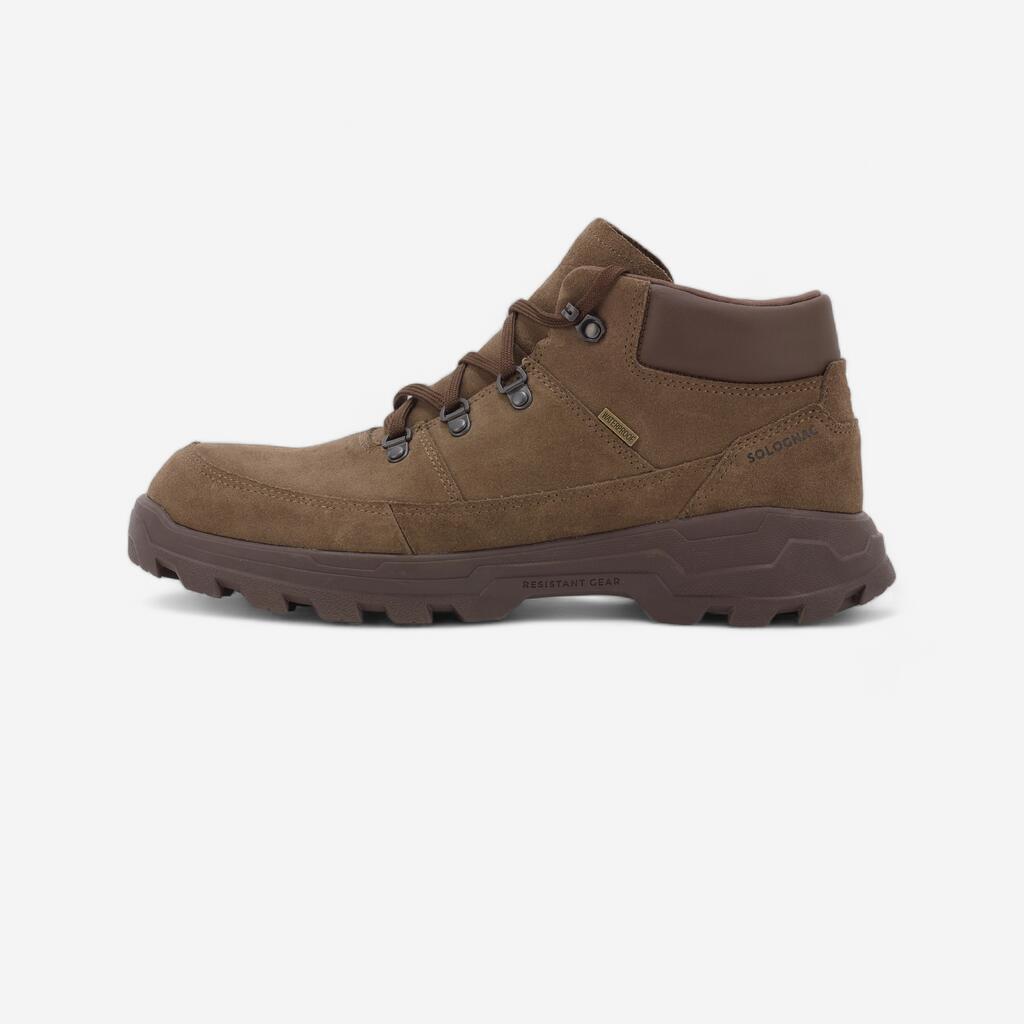 HUNTING WATERPROOF BOOTS CROSSHUNT 110 HERITAGE - BROWN