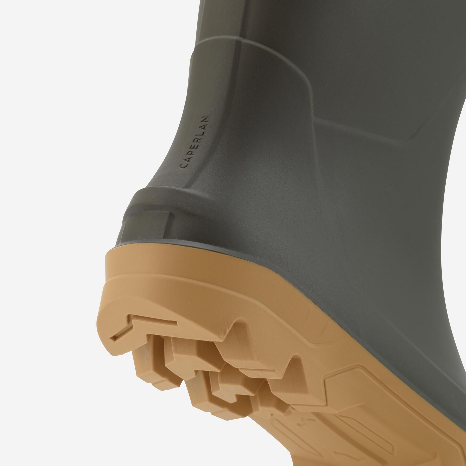 Men's/Women's waterproof wellies Land 100 green