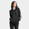 Women's Fitness Zip-Up Hoodie - Black