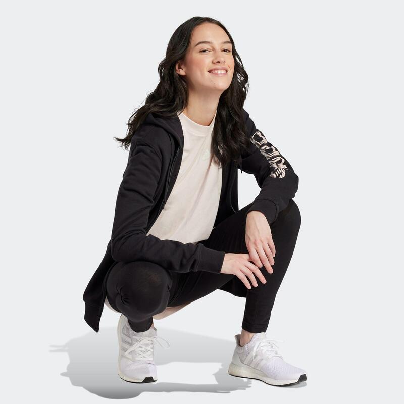 Bluza na zamek damska ADIDAS Gym & Pilates