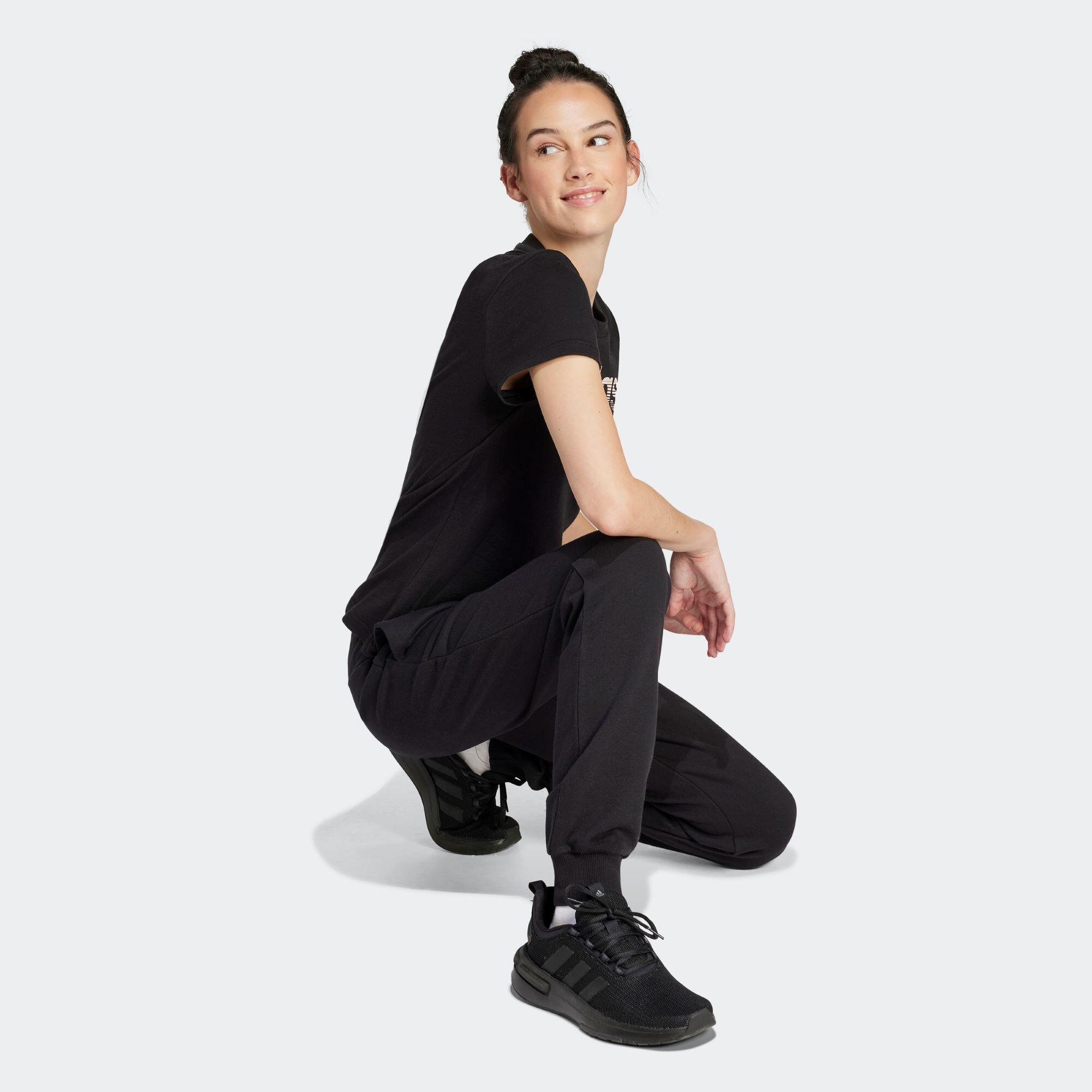 Adidas Pantaloni da jogging da donna - nero