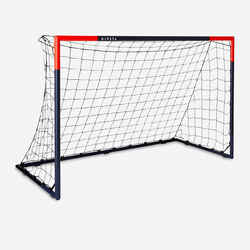 Size M Football Goal SG 500 - Blue/Orange