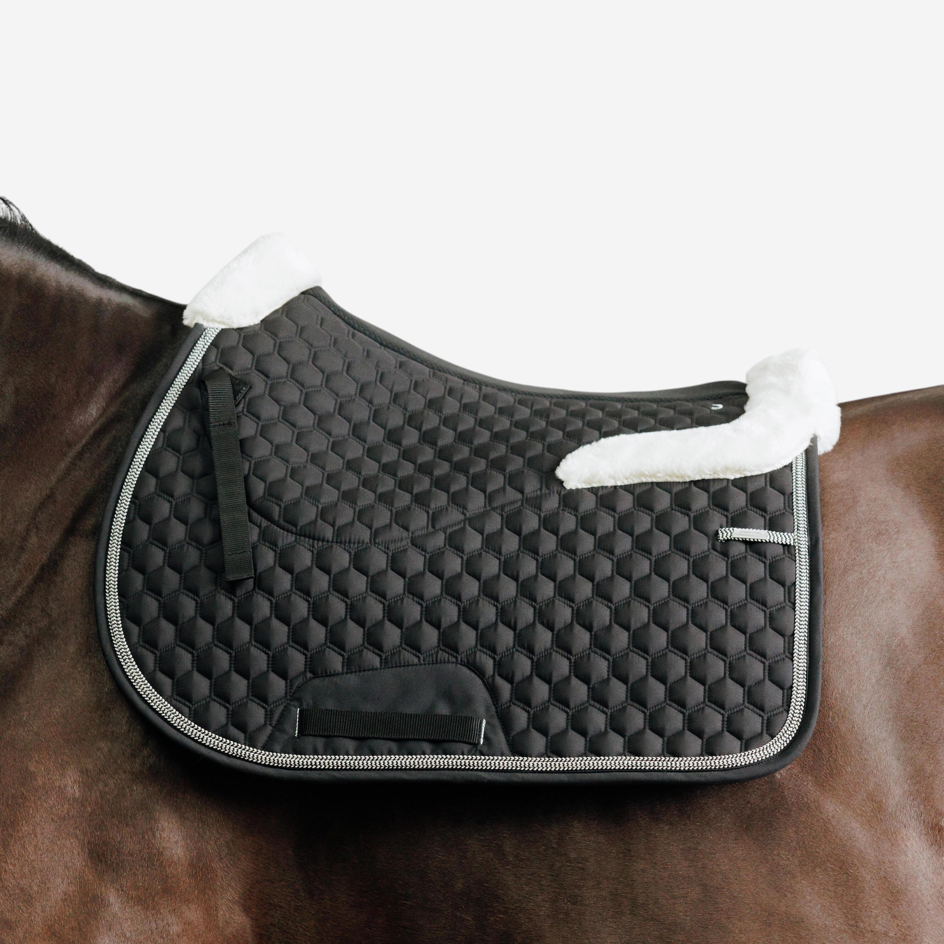 FOUGANZA Horse Saddle Cloth 900 - Black