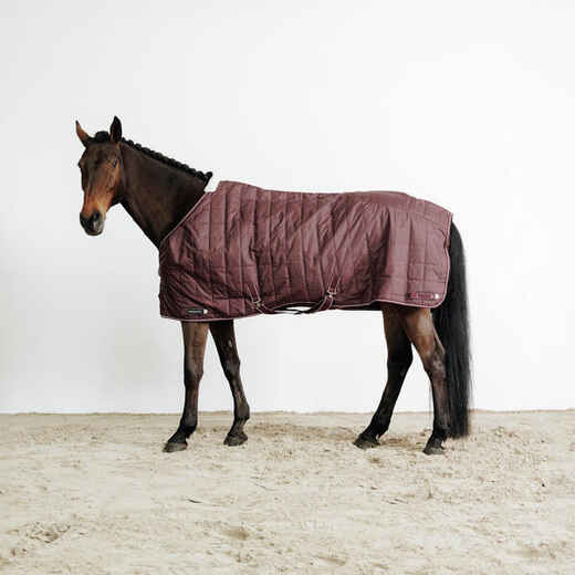 
      Horse and Pony Riding 50 g Stable Rug Combo 50 - Burgundy
  