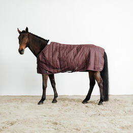 Couverture équitation écurie 50g Cheval et Poney - Combo 50 bordeaux