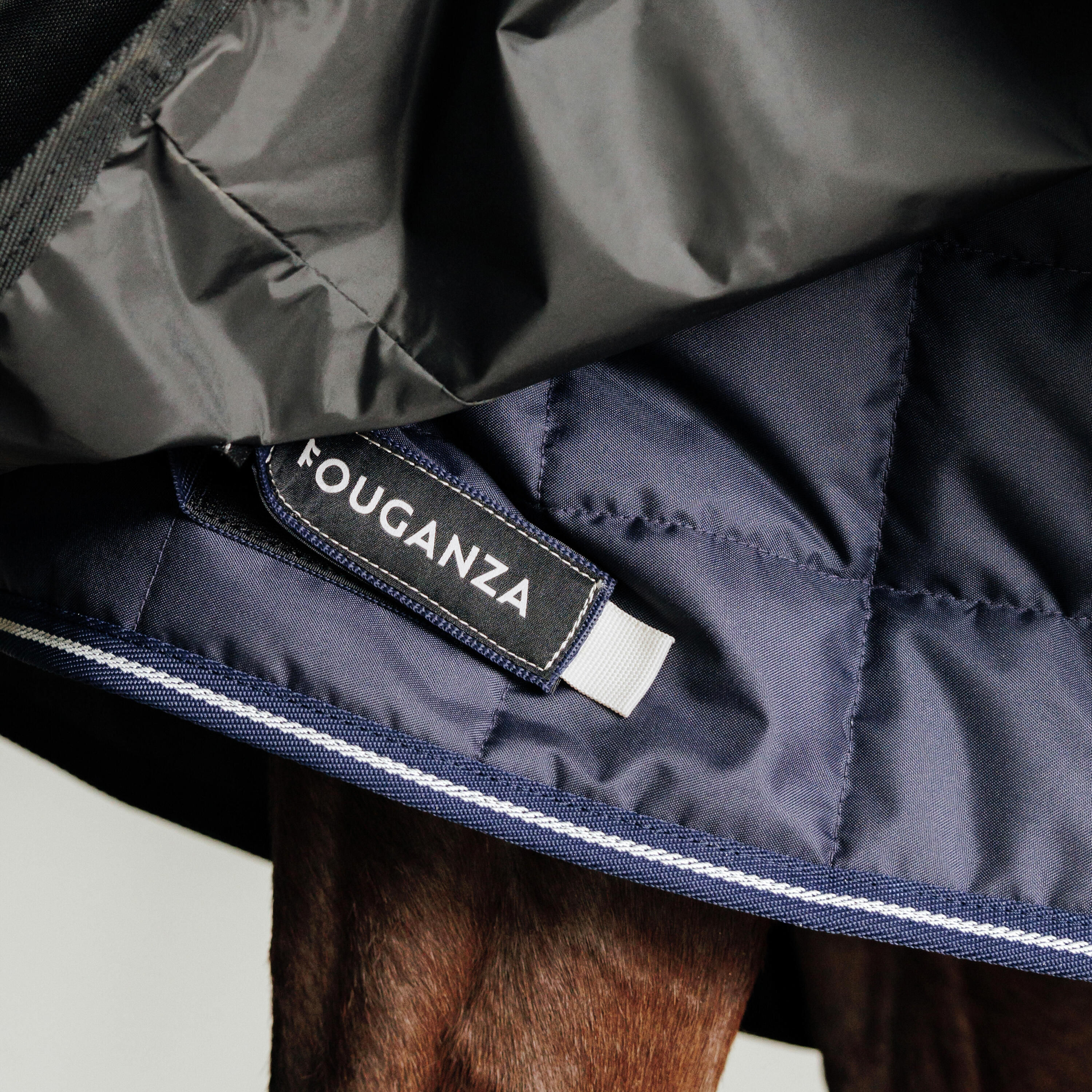 Coperta equitazione pony e cavallo COMBO 200 scuderia blu 7/12