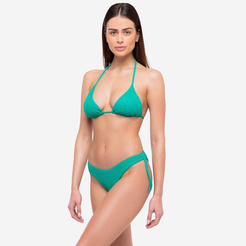 Bikini donna triangolo + slip a "V" Isla Verde - Le Blu