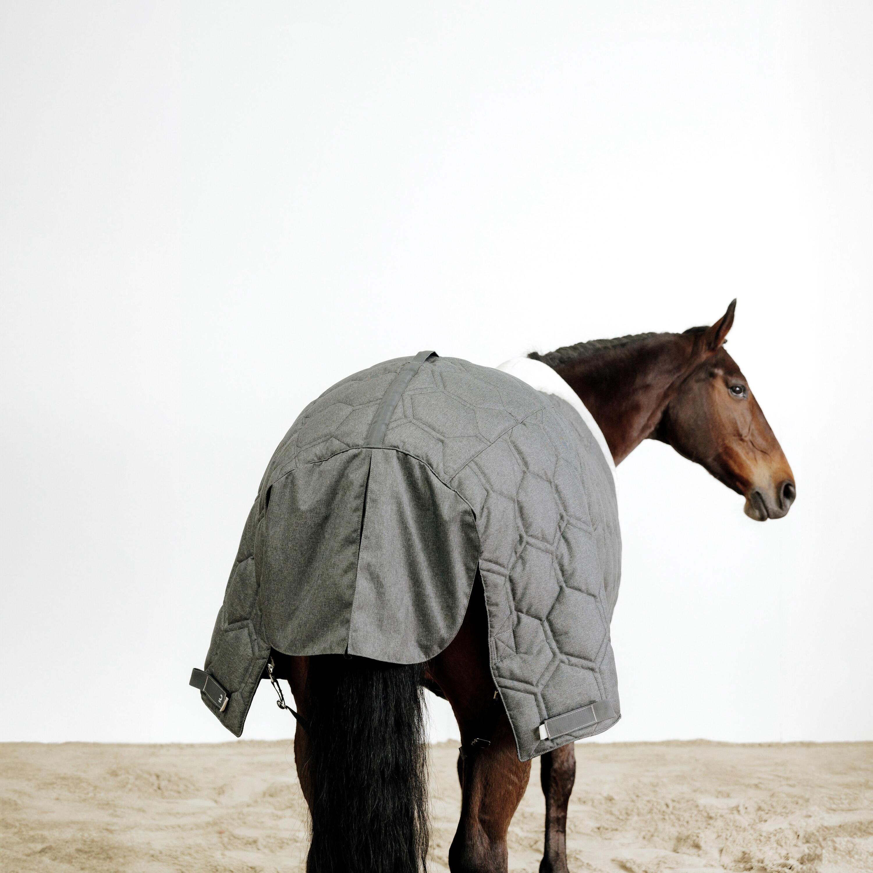 Stalldecke Combo Pferd/Pony - 400 dunkelgrau 4/11