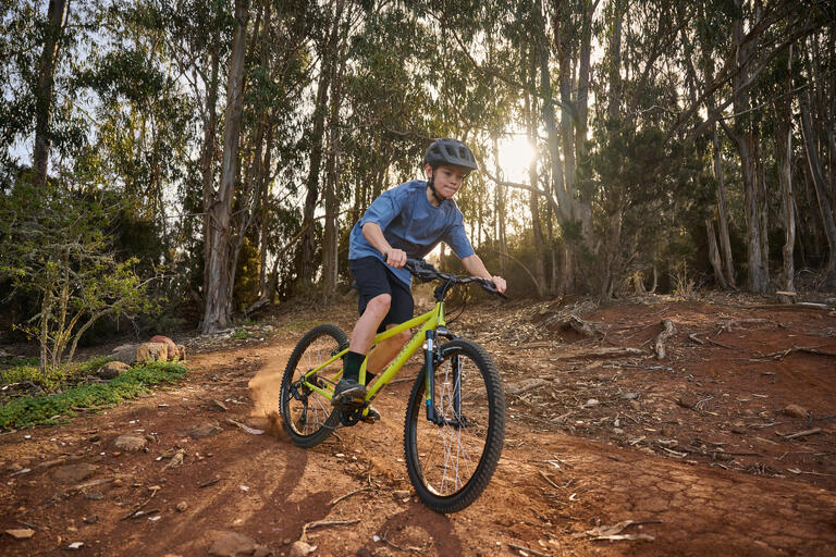 Kids 24-inch Expl 500 bike in yellow