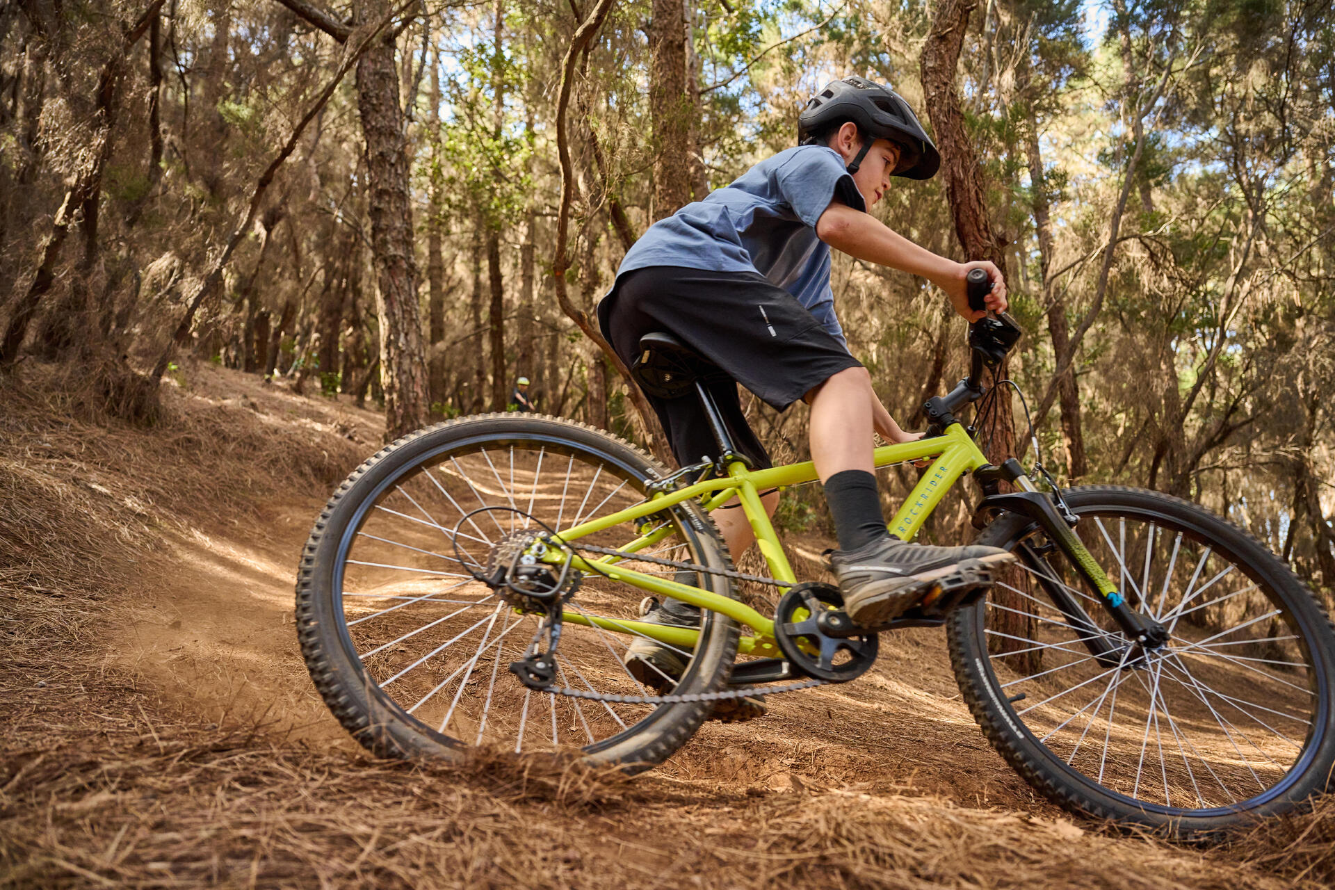 Kids Bike MTB 24” EXPL 500 YELLOW 12 YEARS