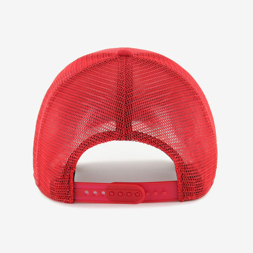 Suaugusiųjų beisbolo kepuraitė su snapeliu „47 Brand NY“, raudona