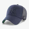 Damen/Herren Baseball Trucker Cap - 47 Brand NY blau