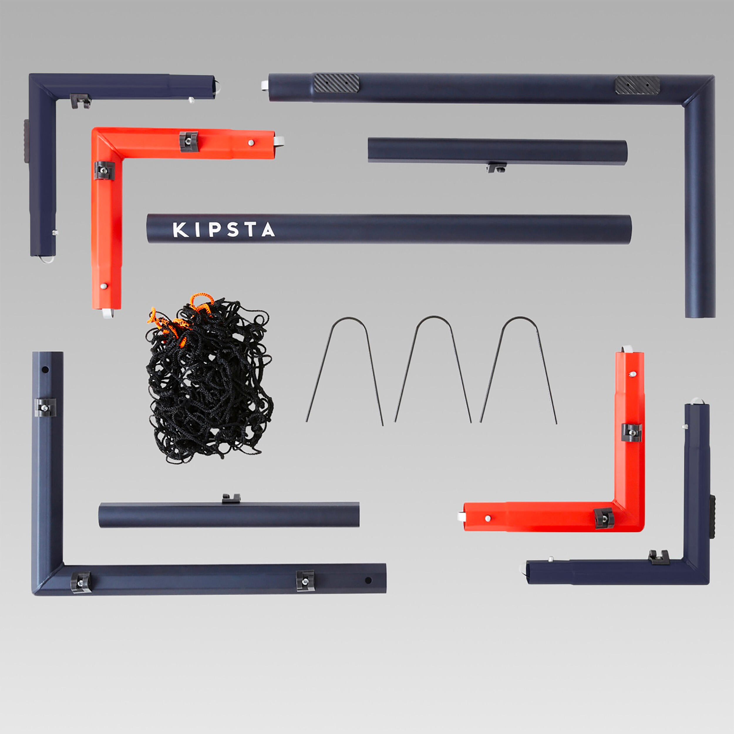 But de soccer taille P - SG 500 bleu/rouge - KIPSTA