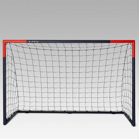 Size M Football Goal SG 500 - Blue/Orange