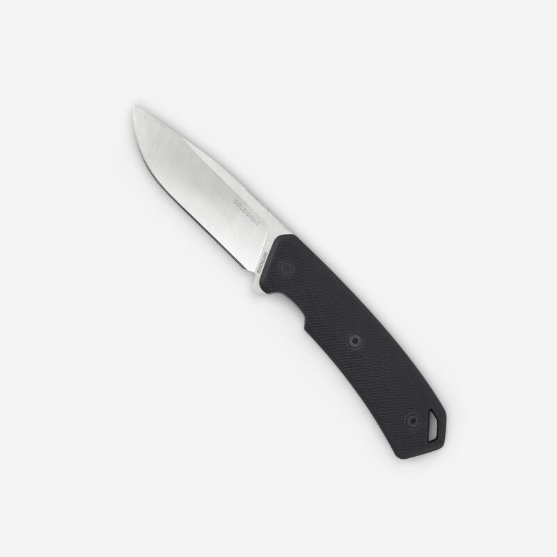 FACA DE CAÇA LÂMINA FIXA 9 CM SIKA 90 FR CABO PRETO
