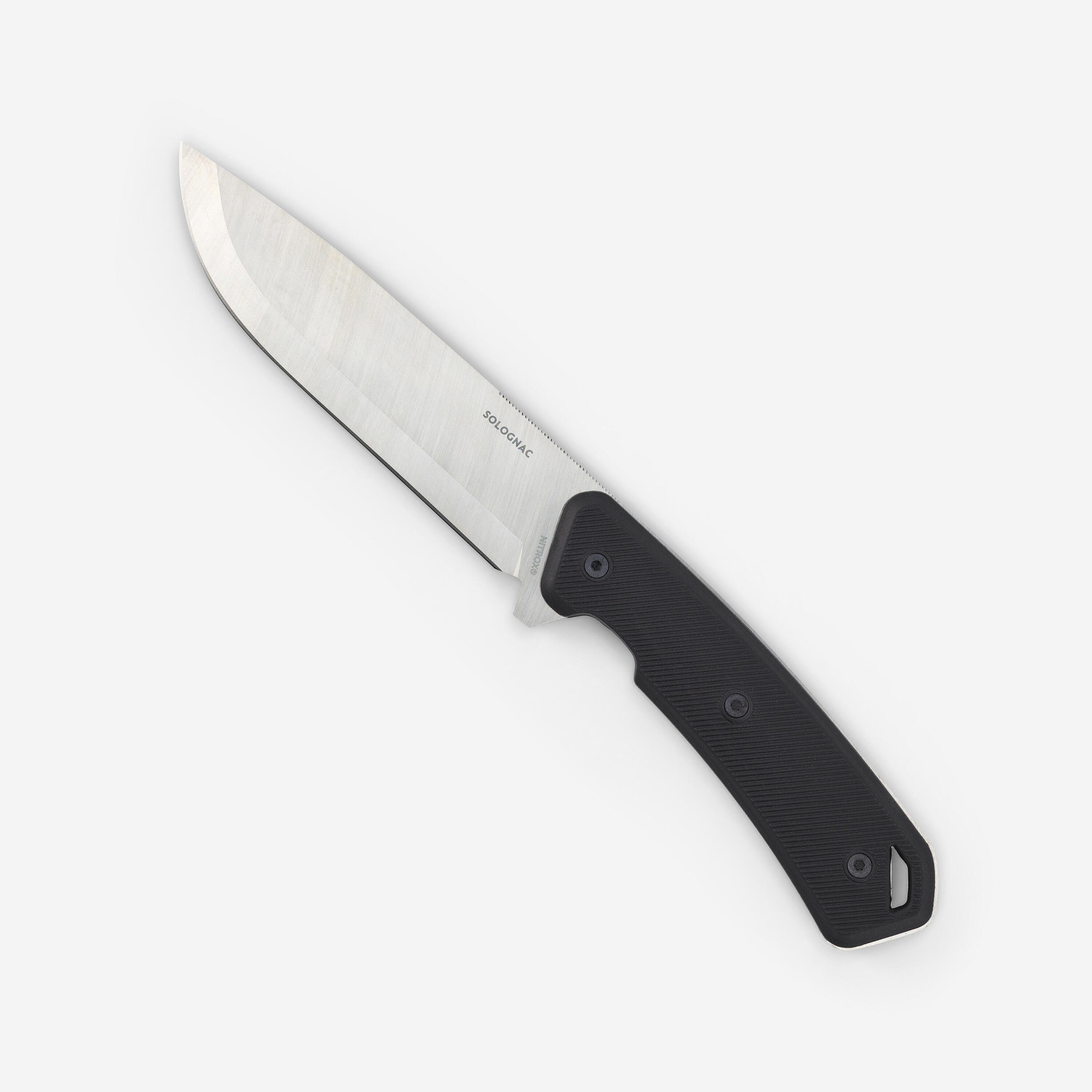 SOLOGNAC Jagdmesser SIKA 130 FR feststehend 13 cm Grip schwarz 