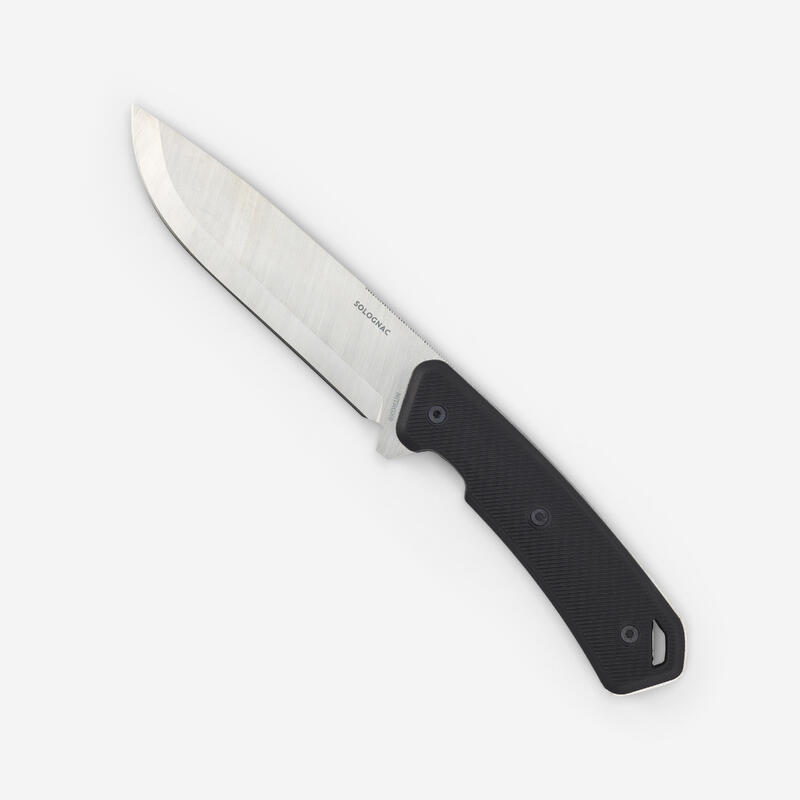 Lovecký nůž s pevnou čepelí13 cm Sika 130 FR černý grip