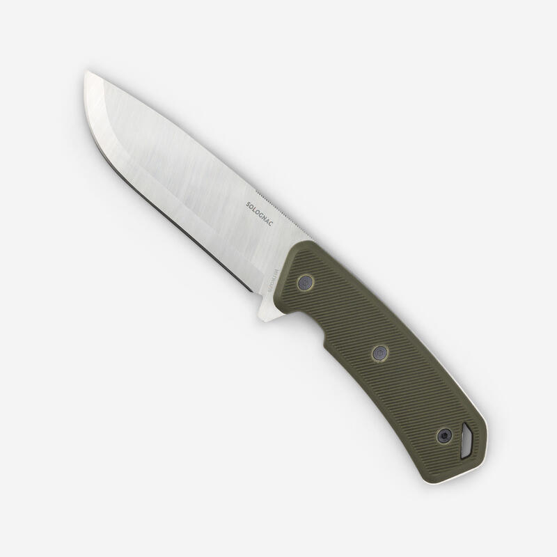Avcı Bıçağı - Haki - Avcılık ve Doğa Gözlemi - Paslanmaz Çelik - SIKA 130 FR