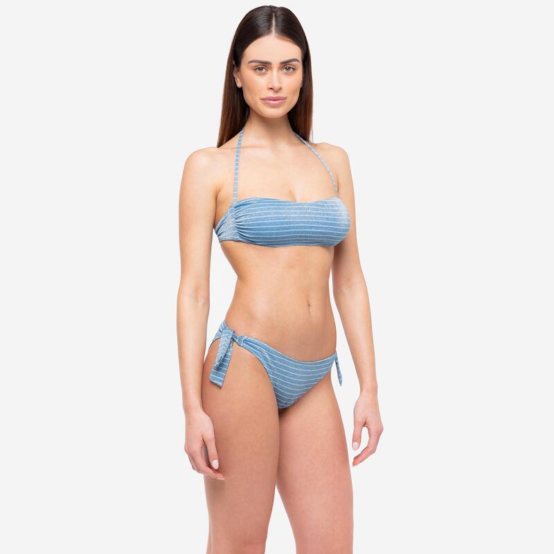 Bikini donna fascia + slip fiocchi Le Blu