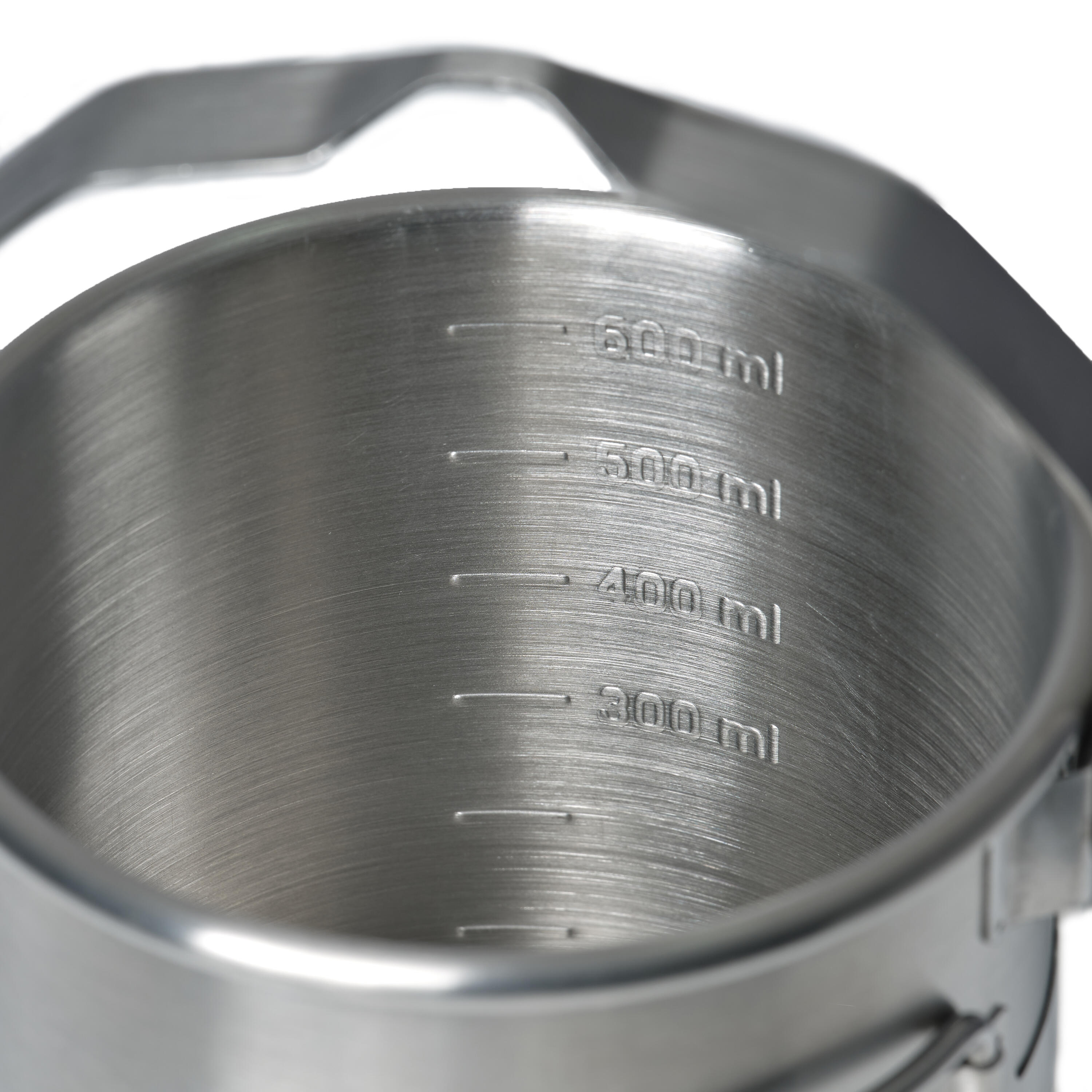 Tasse 600 ml Bushcraft Camping rostfreier Stahl  5/6