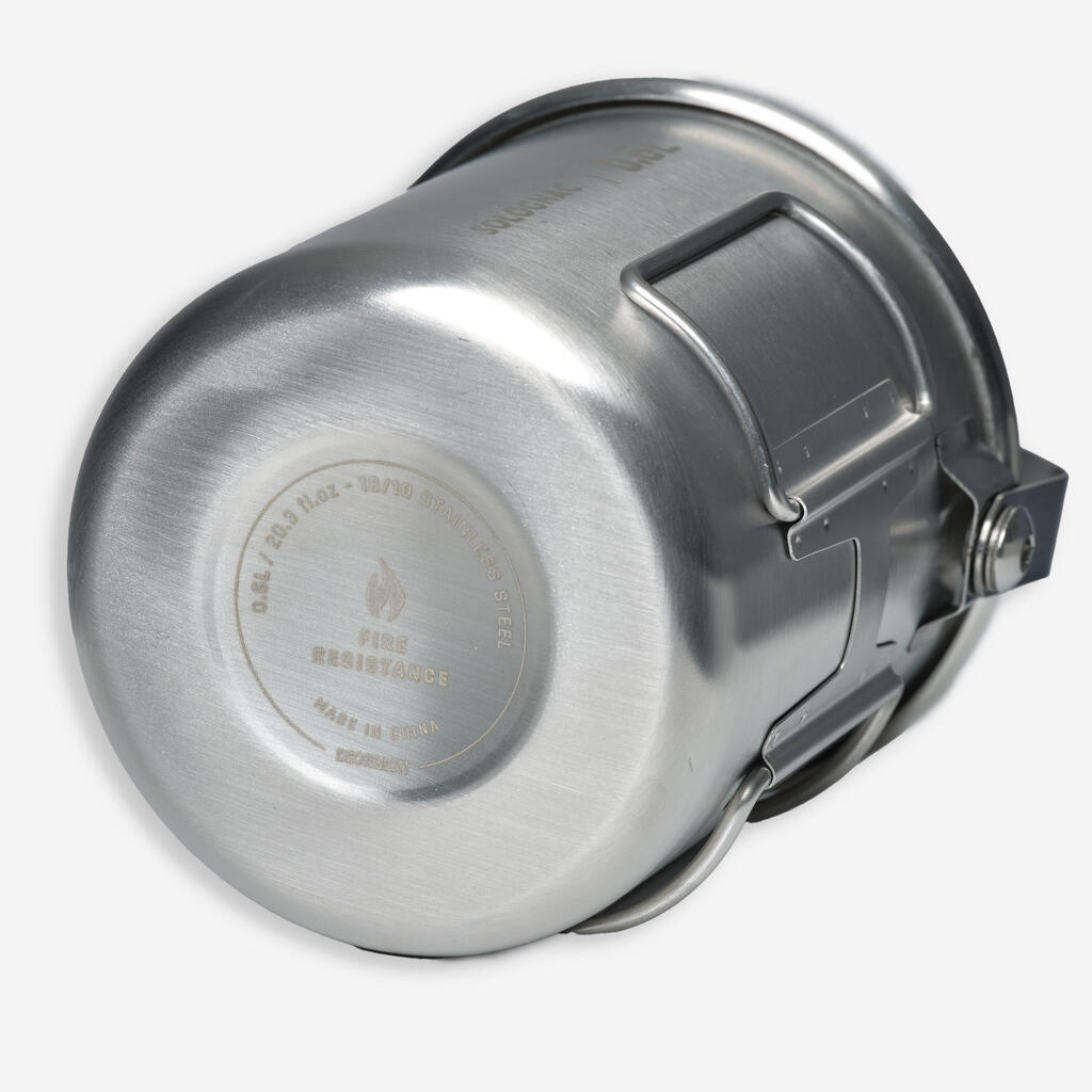 Šolja od nerđajućeg čelika za buškrafting (60 cl / 0,6 l)