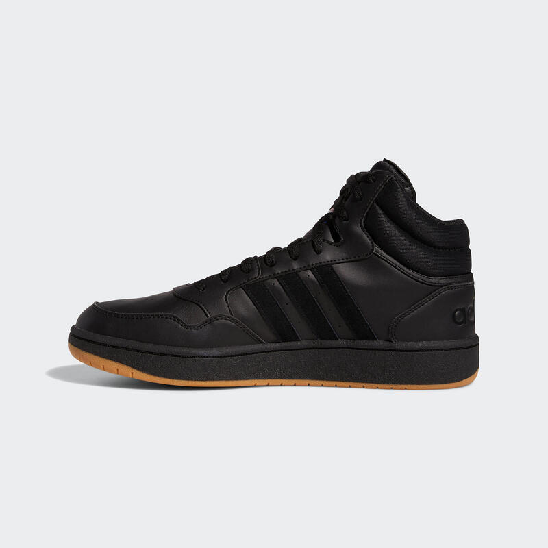 Încălțăminte mers sportivADIDAS hoops 3.0 Mid Negru Bărbați