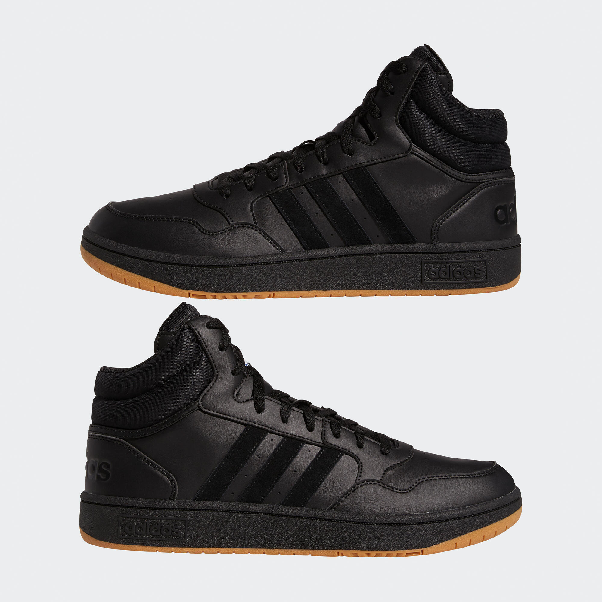 Men s Adidas hoops 3.0 Mid black