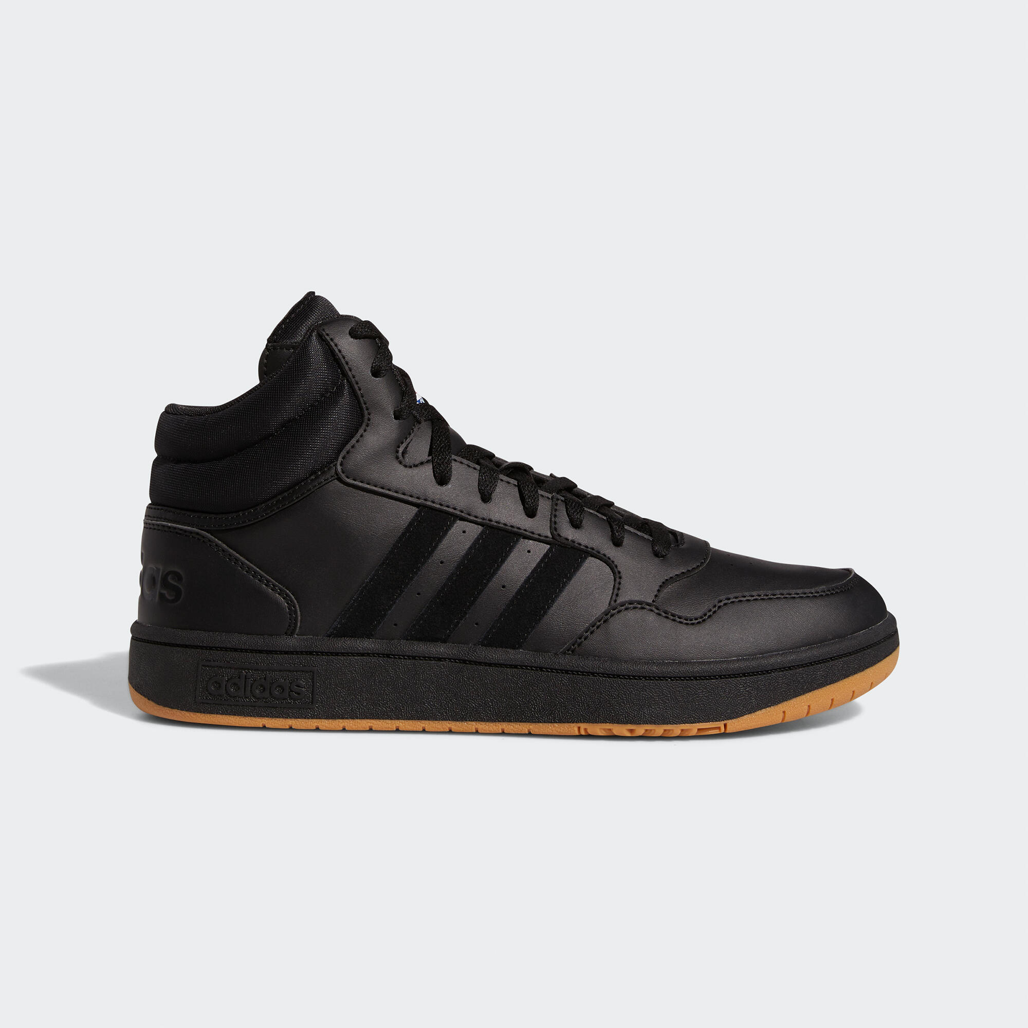 Men's Adidas Hoops 3.0 Mid - Black