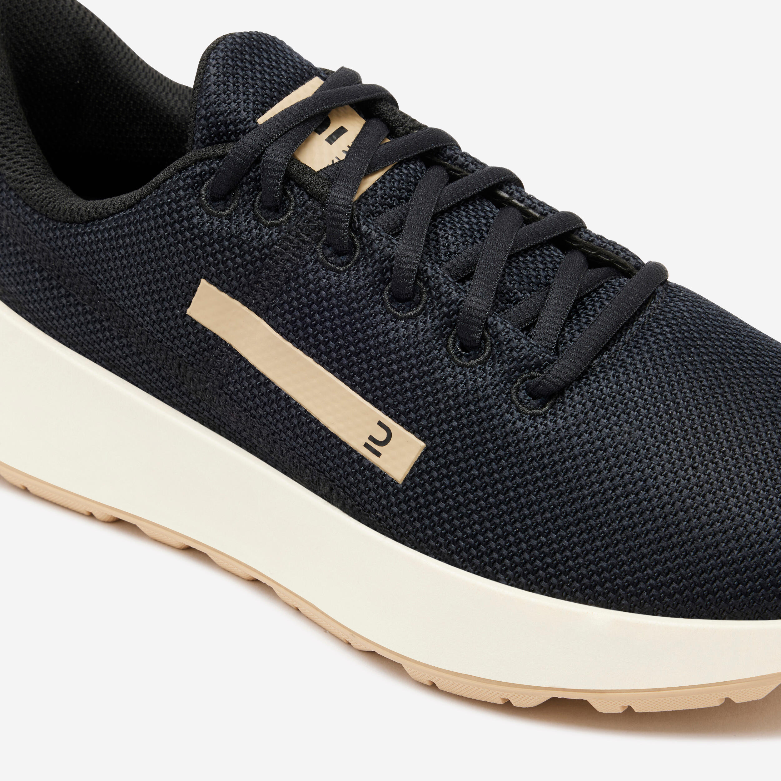 Baskets femme, klnj be geared up noir beige 6/8