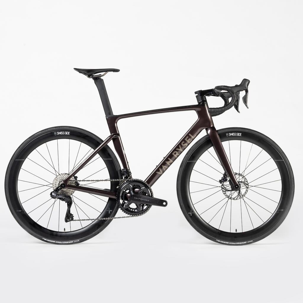 Šosejas velosipēds “RCR Pro Shimano Ultegra DI2”, jaudas sensors, oglekļa krāsa