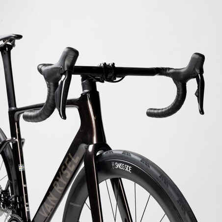 Road Bike RCR PRO Shimano Ultegra DI2 with Power Sensor - Mahogany Brown