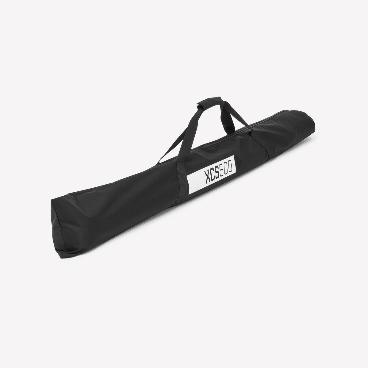 Housse de rangement et protection 2 paires de ski de fond adulte, COVER 500 noir