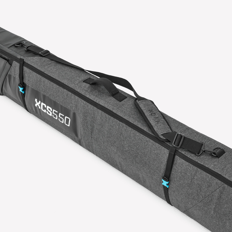 Housse de ski de fond adulte, coverbag 500 gris pour les clubs et