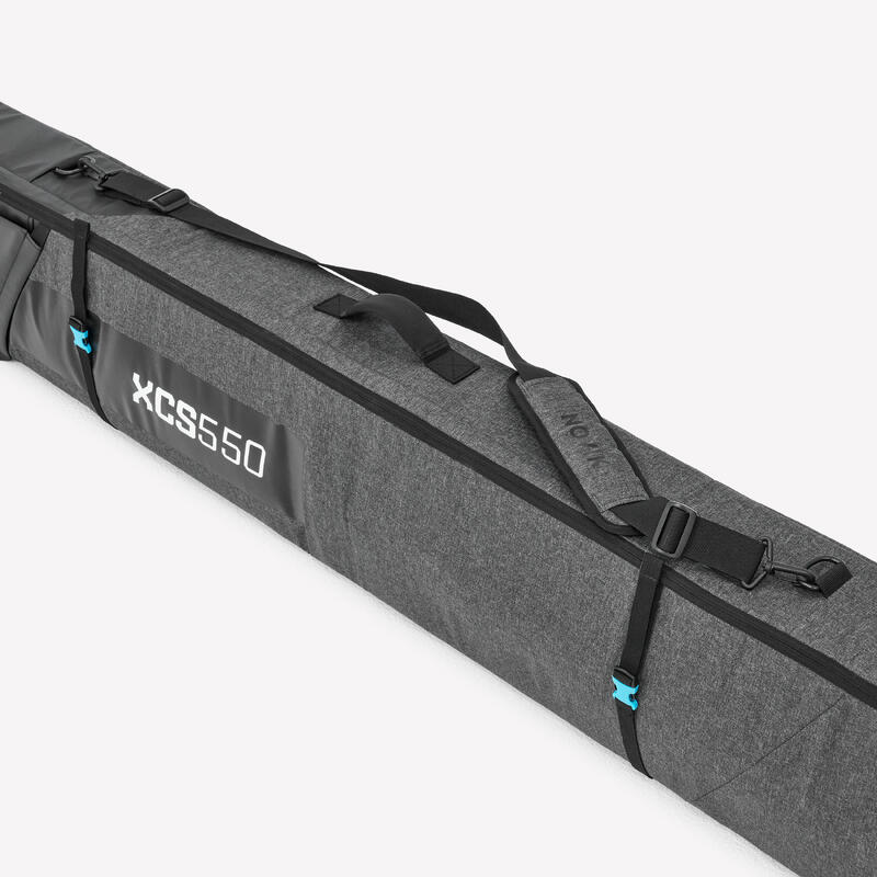 Husă schiuri fond Coverbag 500 Gri Adulți