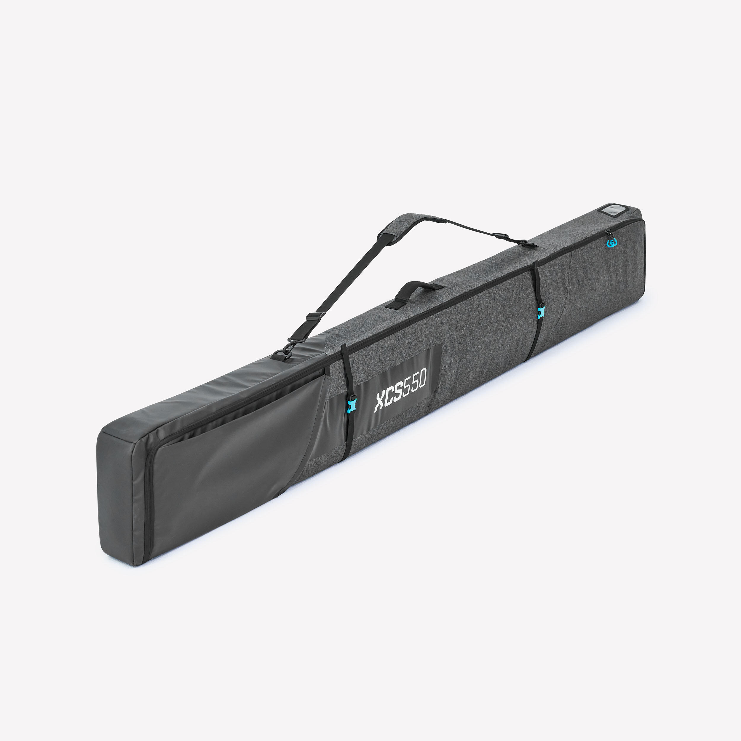 Capa para skis de fundo adulto, coverbag 500 cinzento