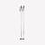Bâtons de skis de fond adulte, XC S POLES 120