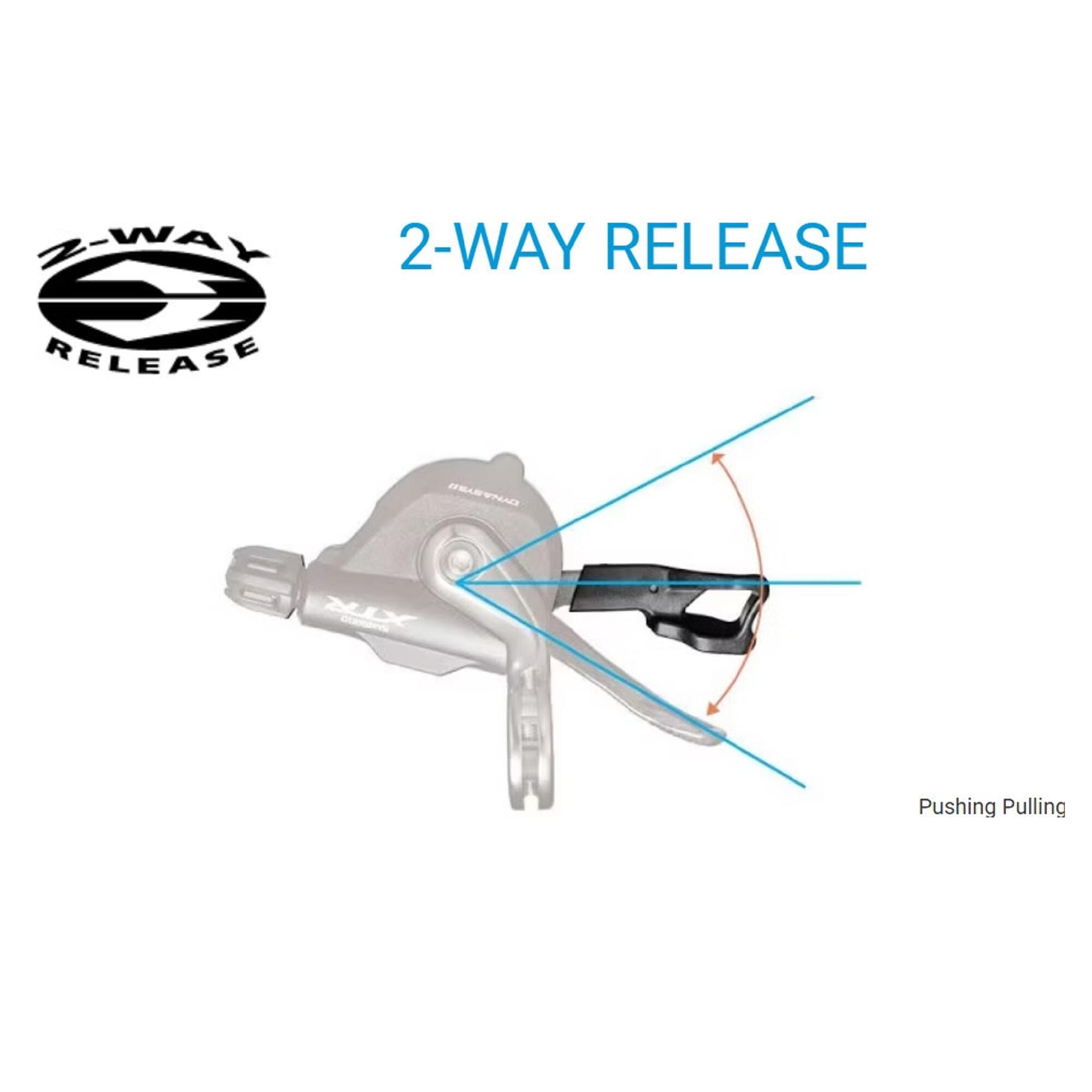 SHIMANO Páčka zadného prehadzovača Shimano CUES 11 rýchlostí SL-U6000-11R bez · záber 4
