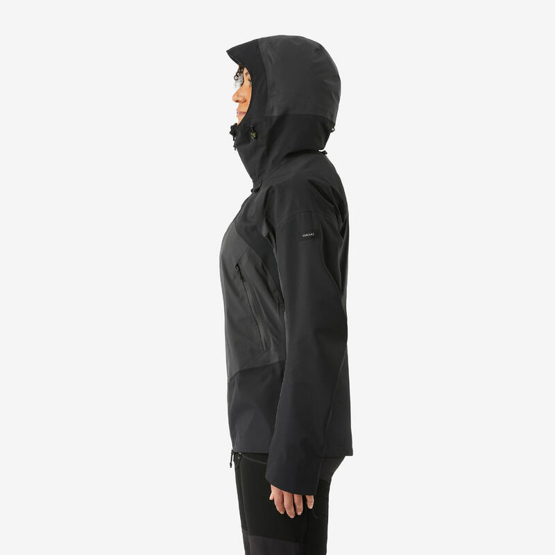 Casaco impermeável 20000 Schmerber mulher, MT900 preto