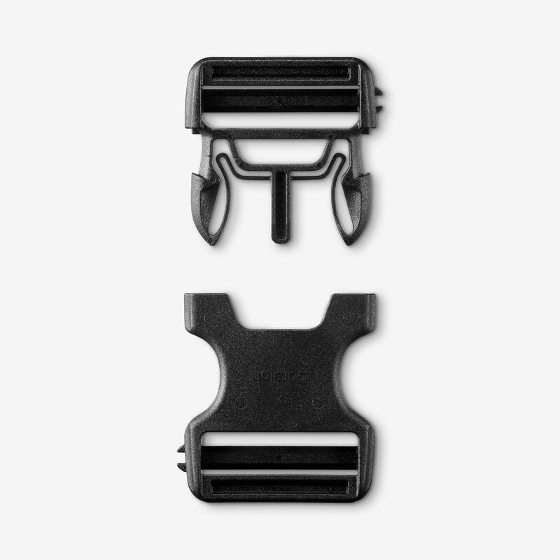 Boucle de serrage sac à dos à double pin lock, 38mm