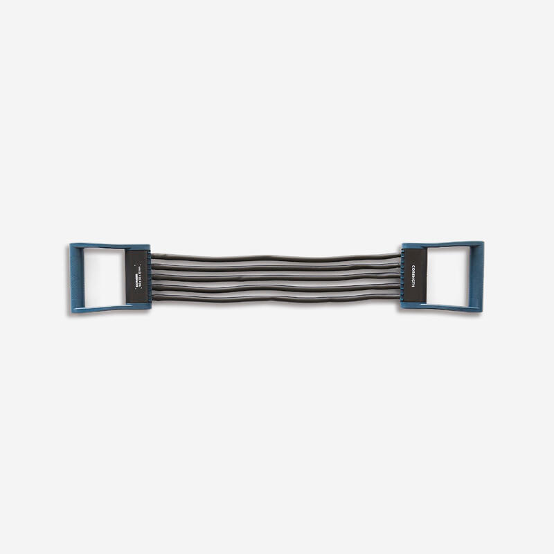 Extensor reglabil Bodybuilding 5 - 25 kg Negru-Albastru