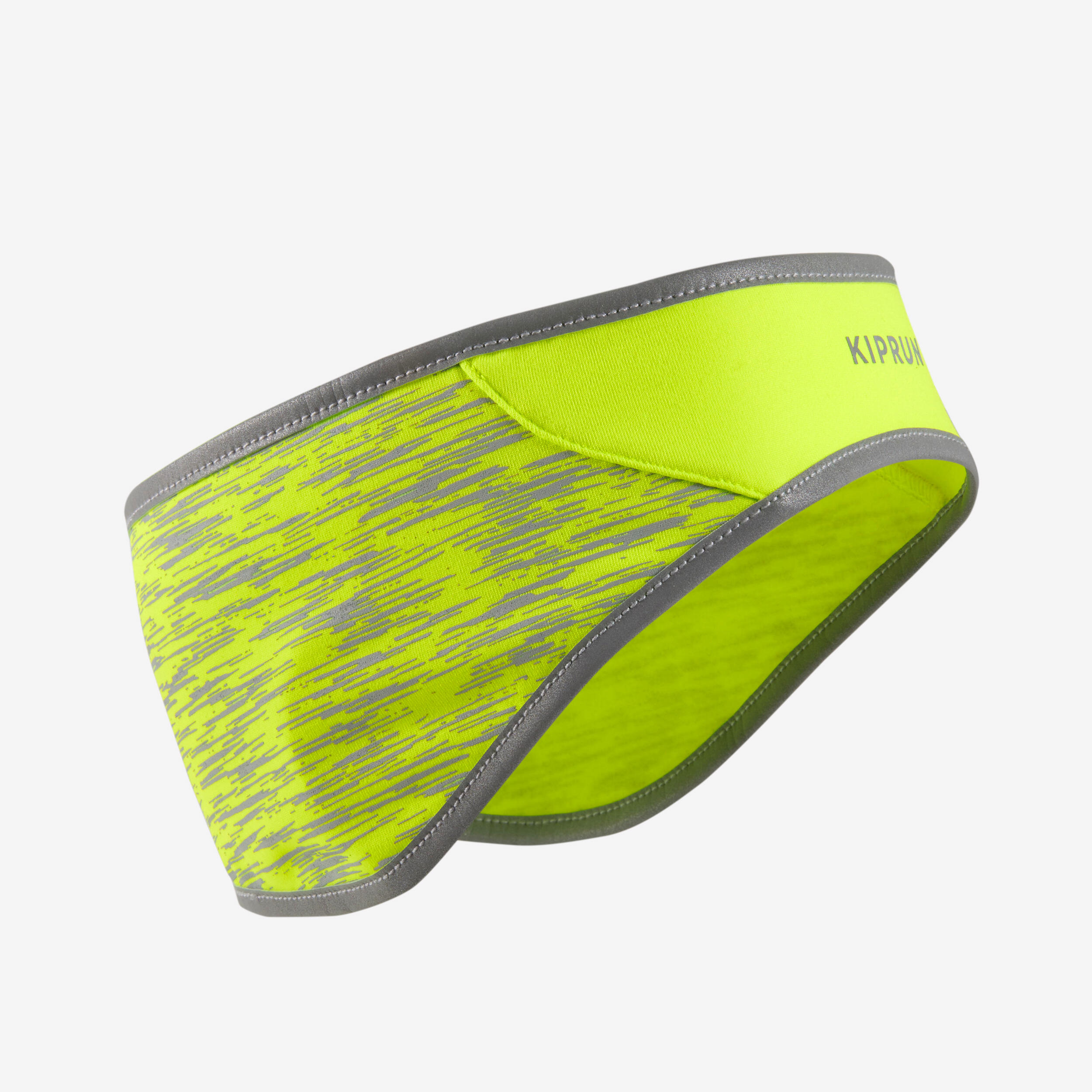 Kiprun Warm + Unisex Running Headband - Yellow Fl