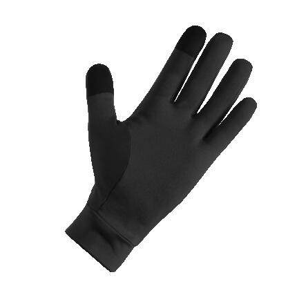 Gants de running tactiles adulte - kiprun warm+ 500 v2 noir