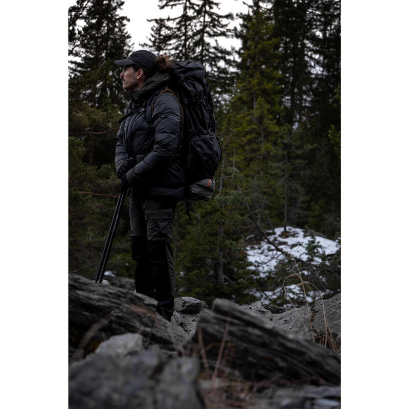 Doudoune en duvet à capuche - MT900 Noire -20°c - Homme